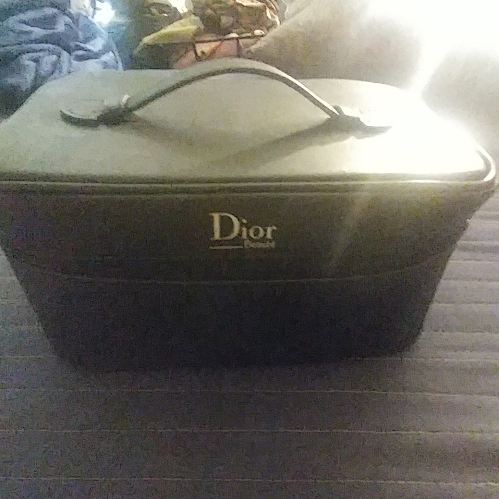 Dior makeup train case